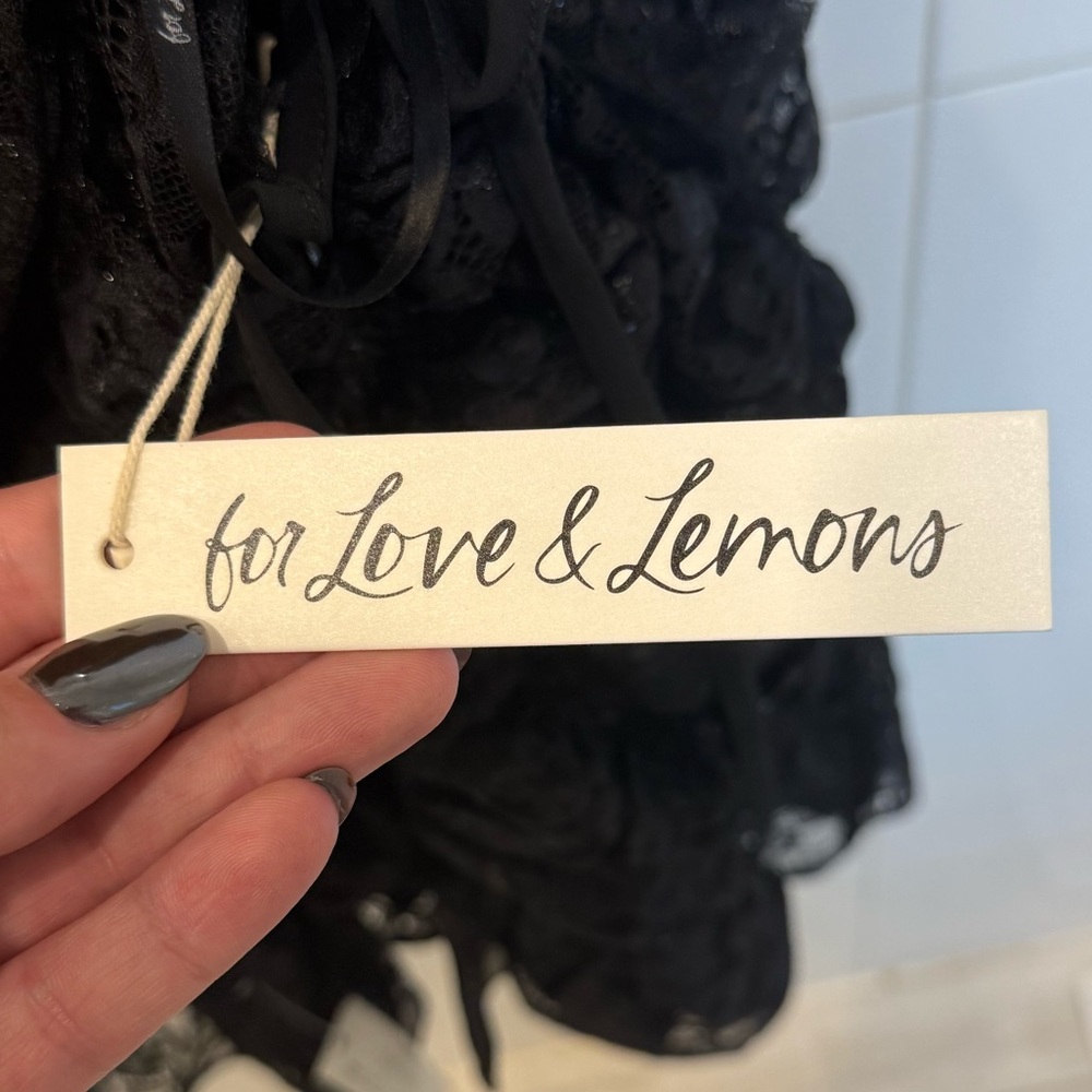 For Love And Lemons Black Lace Dress - Picture 6 of 11